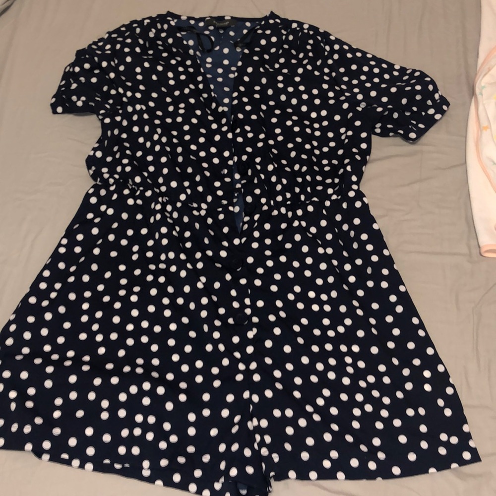 Button front romper